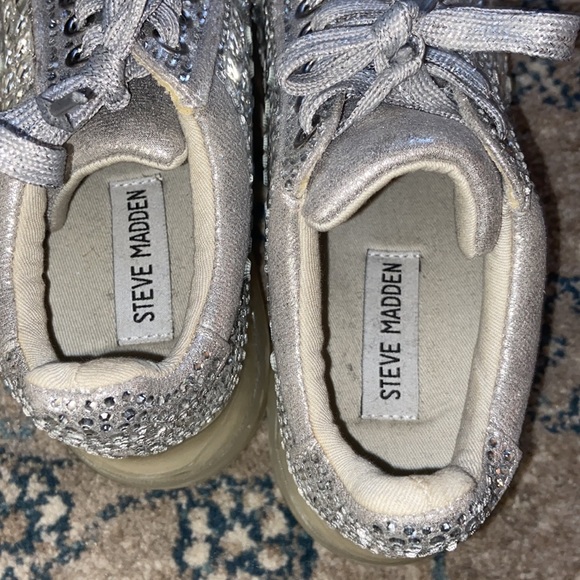 Steve Madden Rhinestone Sneakers - Picture 6 of 6